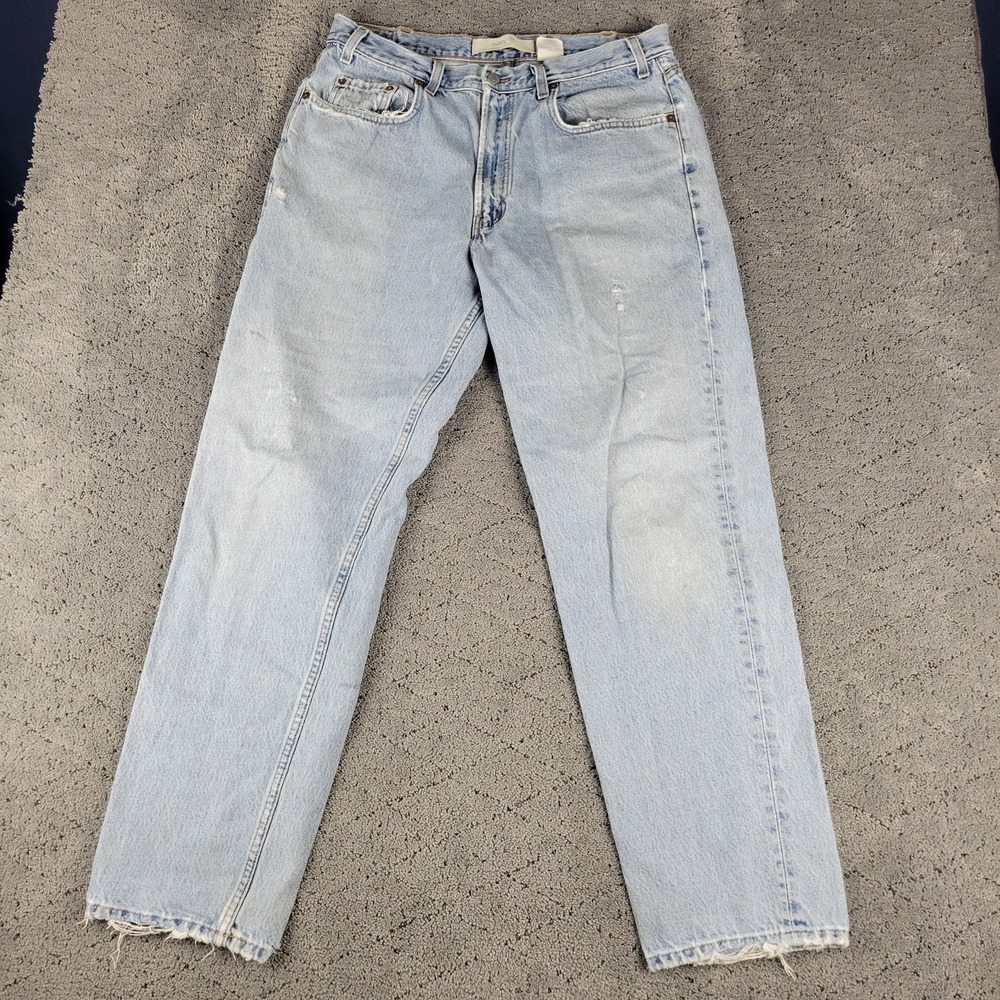 Vintage Gap Jeans Mens 36x32 Blue Easy Fit Relaxed Straight Faded Mid Rise Y2K